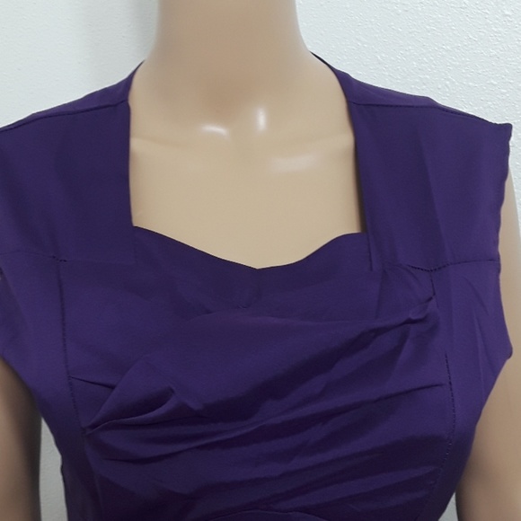 new plus size purple dress - Picture 2 of 7